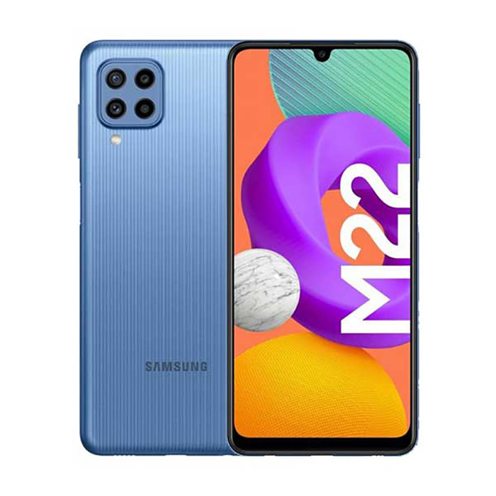 گوشی موبایل سامسونگ مدل Galaxy M22 SM-M225FV/DS دو سیم کارت ظرفیت 64 گیگابایت و رم 4 گیگابایت - اکتیو