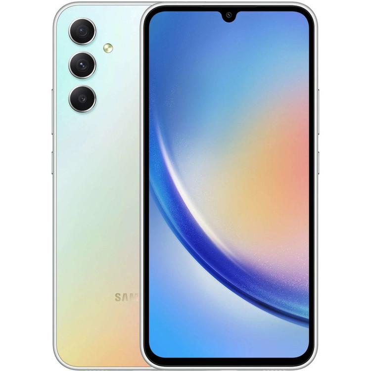 گوشی موبایل سامسونگ مدل Galaxy A34 5G دو سیم کارت ظرفیت 256 گیگابایت و رم 8 گیگابایت به همراه شارژر 25وات سامسونگ - ویتنام