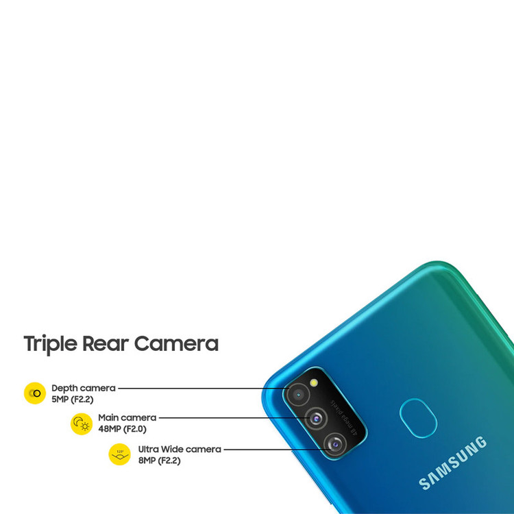 گوشی موبایل سامسونگ مدل Galaxy M30s SM-M307FN/DS دو سیم کارت ظرفیت 64 گیگابایت - اکتیو