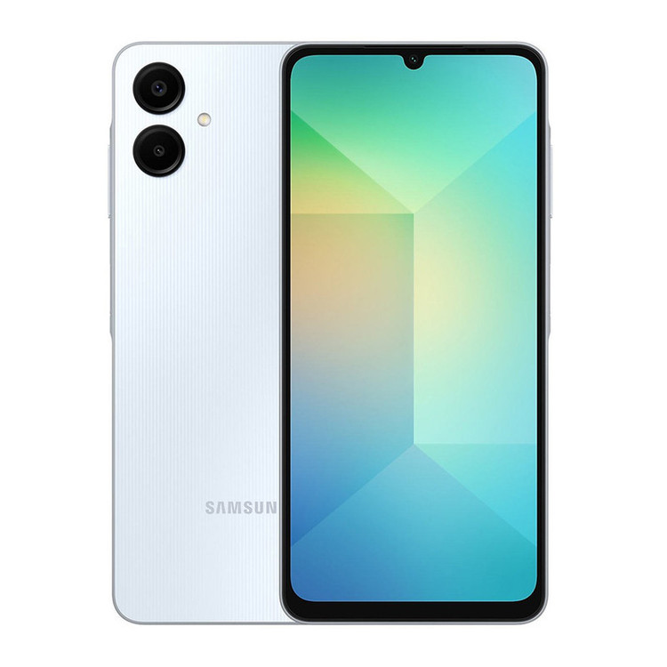 گوشی موبایل سامسونگ مدل Galaxy A06 دو سیم کارت ظرفیت 128 گیگابایت و رم 4 گیگابایت - به همراه بسته اینترنت 100 گیگابایتی یک ماهه همراه اول