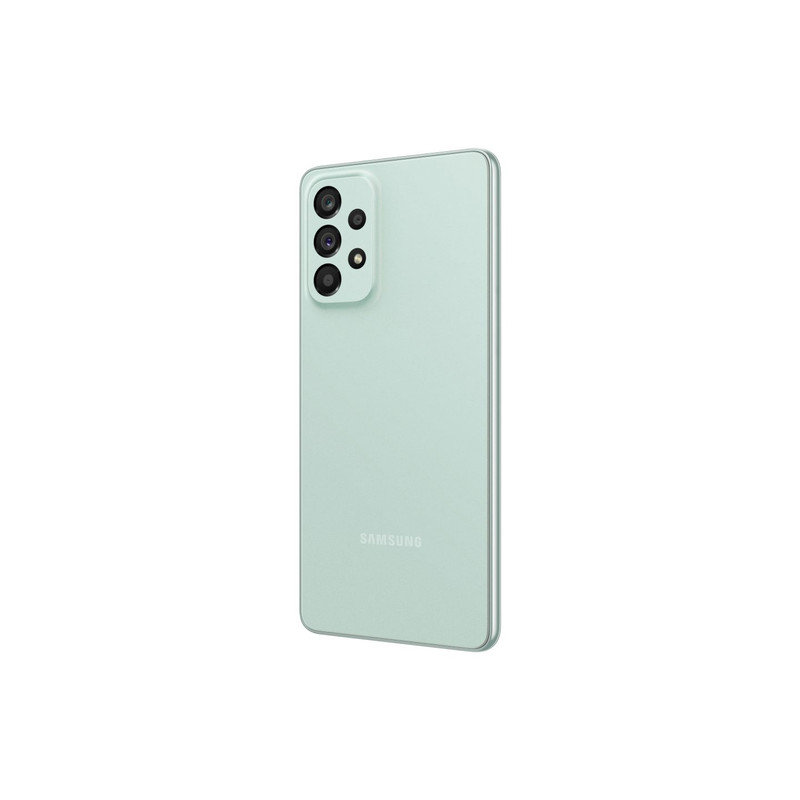 گوشی موبایل سامسونگ مدل Galaxy A73 5G دو سیم کارت ظرفیت 128 گیگابایت و رم 8 گیگابایت به همراه شارژر سامسونگ