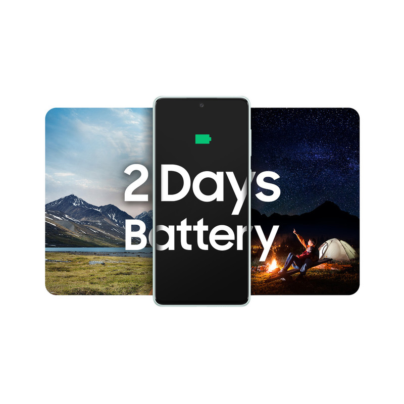 گوشی موبایل سامسونگ مدل Galaxy A73 5G دو سیم کارت ظرفیت 128 گیگابایت و رم 8 گیگابایت به همراه شارژر سامسونگ