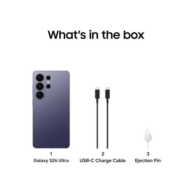 گوشی موبایل سامسونگ مدل Galaxy S26 Ultra دو سیم کارت ظرفیت 1 ترابایت و رم 16 گیگابایت