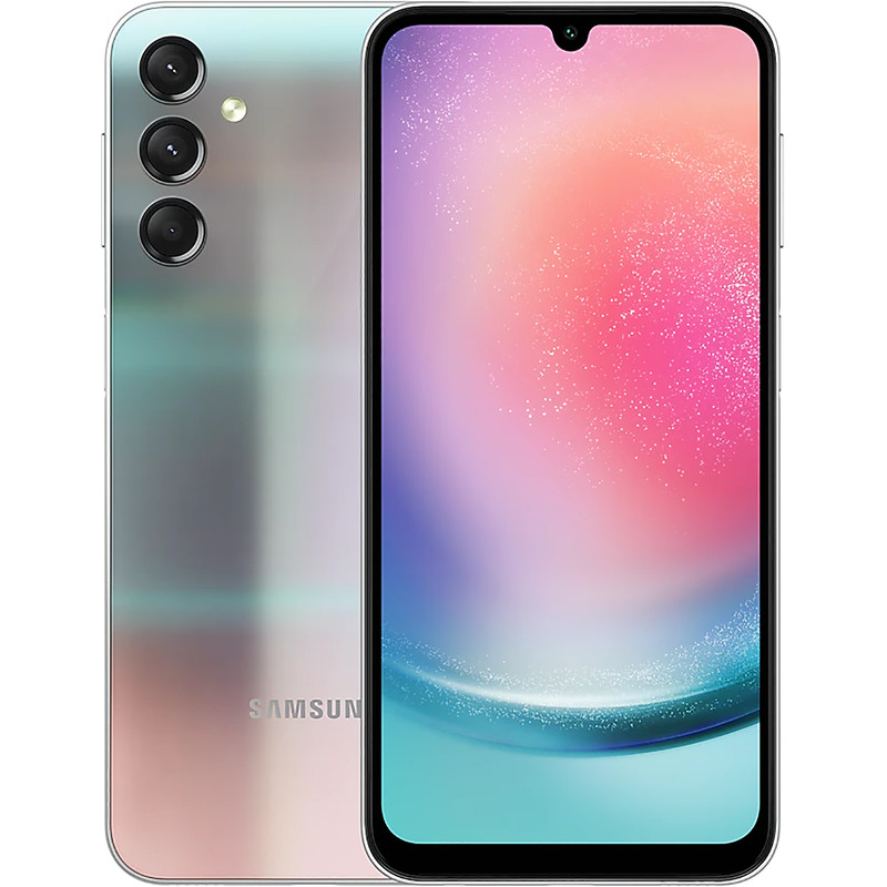 گوشی موبایل سامسونگ مدل Galaxy A24 4G دو سیم کارت ظرفیت 128 گیگابایت و رم 6 گیگابایت به همراه شارژر 25وات سامسونگ
