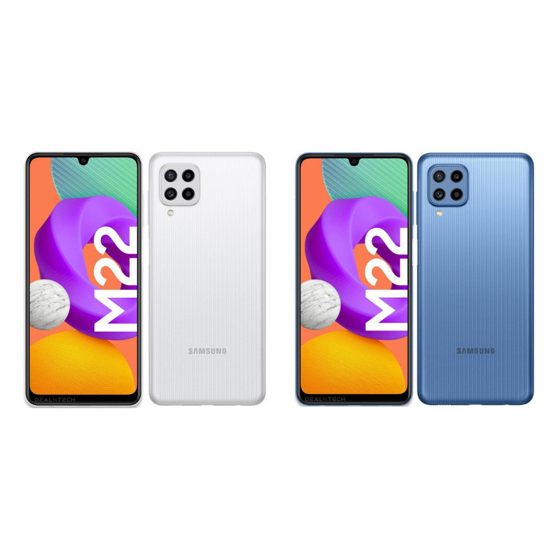 گوشی موبایل سامسونگ مدل Galaxy M22 SM-M225FV/DS دو سیم کارت ظرفیت 128 گیگابایت و رم 6 گیگابایت - اکتیو