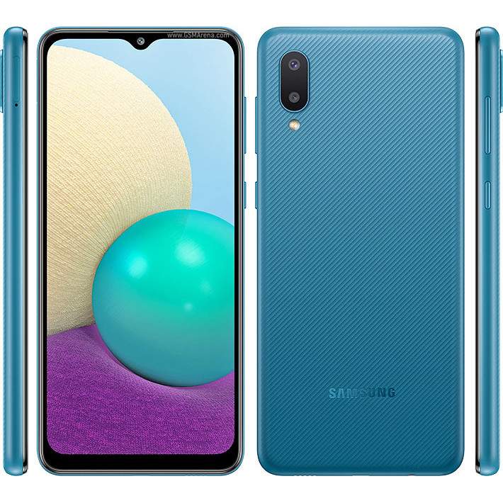 گوشی موبایل سامسونگ مدل Galaxy M02 SM-M022F/DS دو سیم کارت ظرفیت 32 گیگابایت و 2 گیگابایت رم - اکتیو