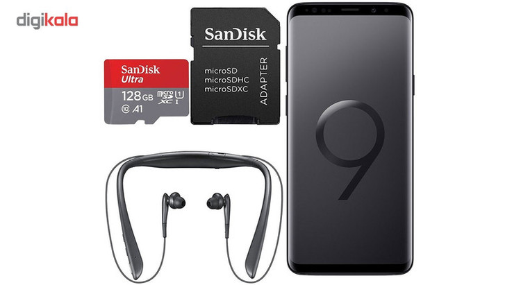 گوشی موبایل سامسونگ مدل Galaxy S9 Plus SM-965FD دو سیم کارت ظرفیت 128 گیگابایت به همراه هدیه