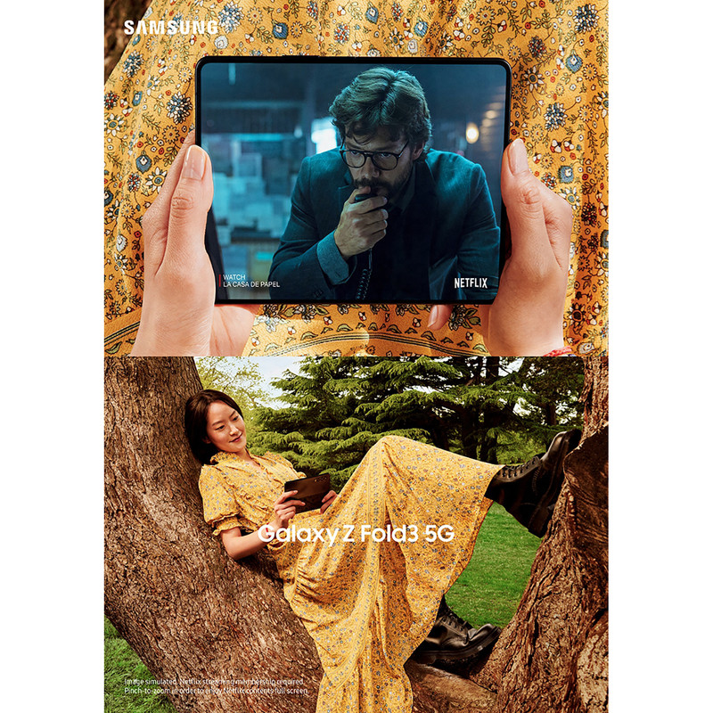گوشی موبایل سامسونگ مدل Galaxy Z Fold3 5G ظرفیت 128 گیگابایت و رم 12 گیگابایت