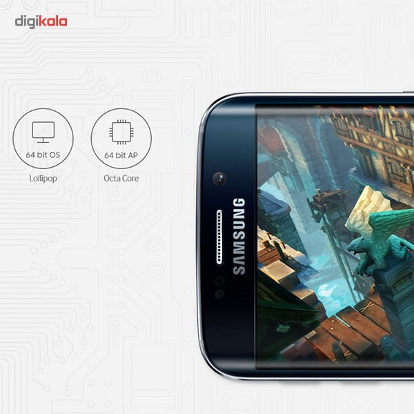 گوشی موبایل سامسونگ مدل Galaxy S6 Edge SM-G925F - ظرفیت 128 گیگابایت