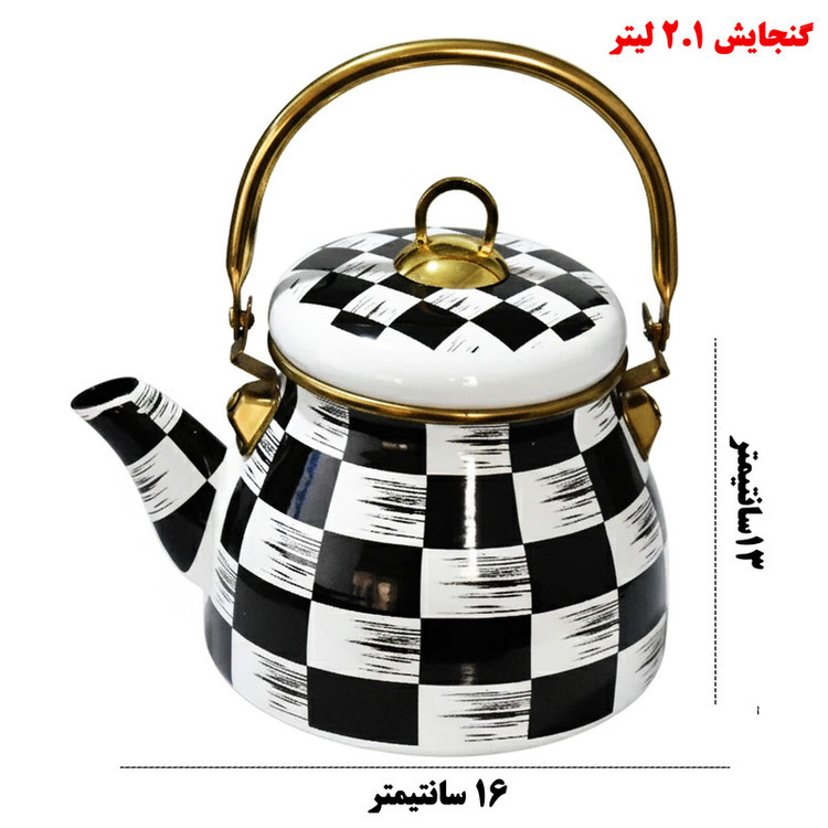 کتری مولینو مدل DAMA DEKOR2 گنجایش 2.1 لیتر