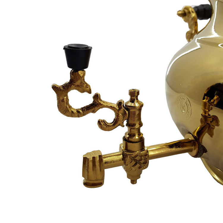 سماور گازی مدل عروس کد bst-4 ظرفیت 6 لیتر