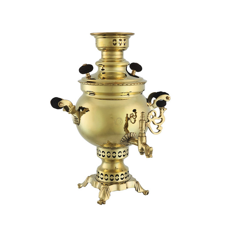 سماور زغالی عبدی مدل کلاسیک گنجایش 2.5 لیتر