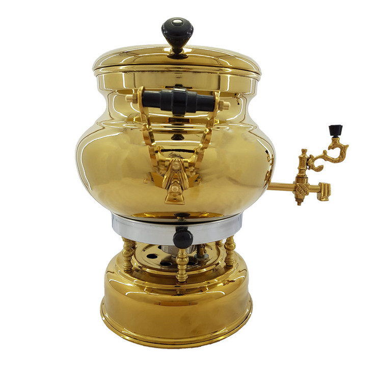 سماور گازی مدل عروس کد J301 ظرفیت 6 لیتر