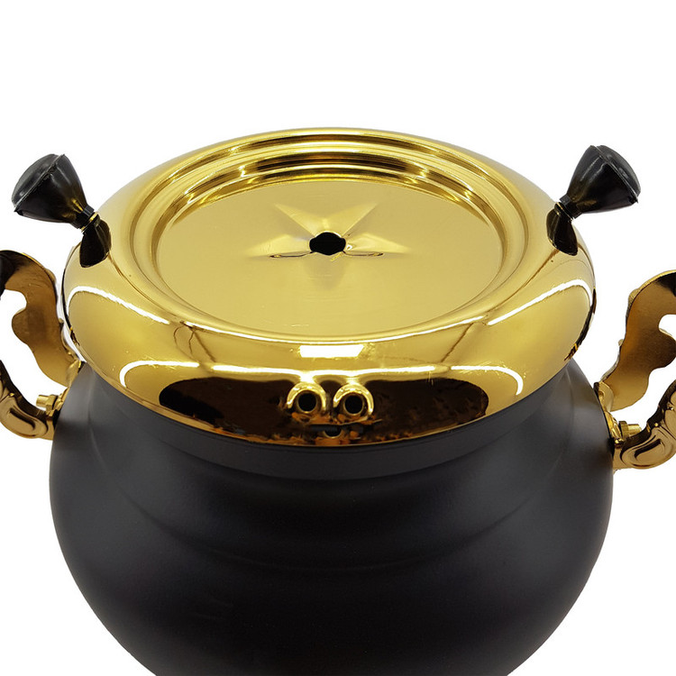سماور گازی مدل عروس کد bst-1 ظرفیت 6 لیتر