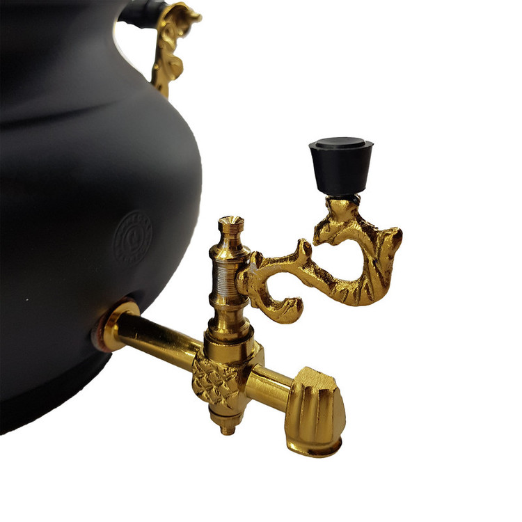 سماور گازی مدل عروس کد bst-1 ظرفیت 6 لیتر
