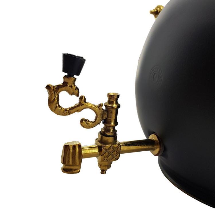 سماور گازی مدل عروس کد bst-8 ظرفیت 6 لیتر