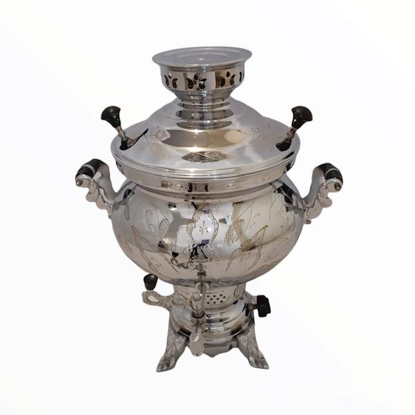 سماور گازی مدل گلستان کد 802 گنجایش 8 لیتر