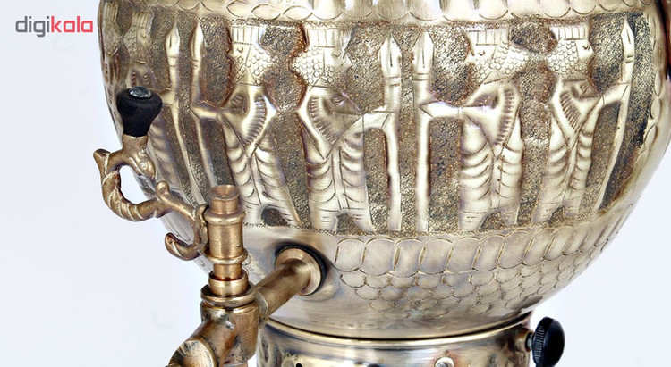 سرویس سماور گازی کد 17020031 ظرفیت 6 لیتر