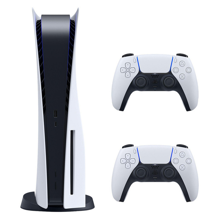 کنسول بازی سونی مدل PlayStation 5 ظرفیت 825 گیگابایت ریجن اروپا 1216A به همراه دسته اضافه