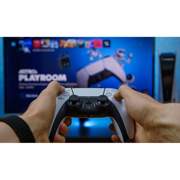 کنسول بازی سونی مدل PlayStation 5 Slim Digital Edition ظرفیت یک ترابایت ریجن 2000 آسیا به همراه دسته اضافه