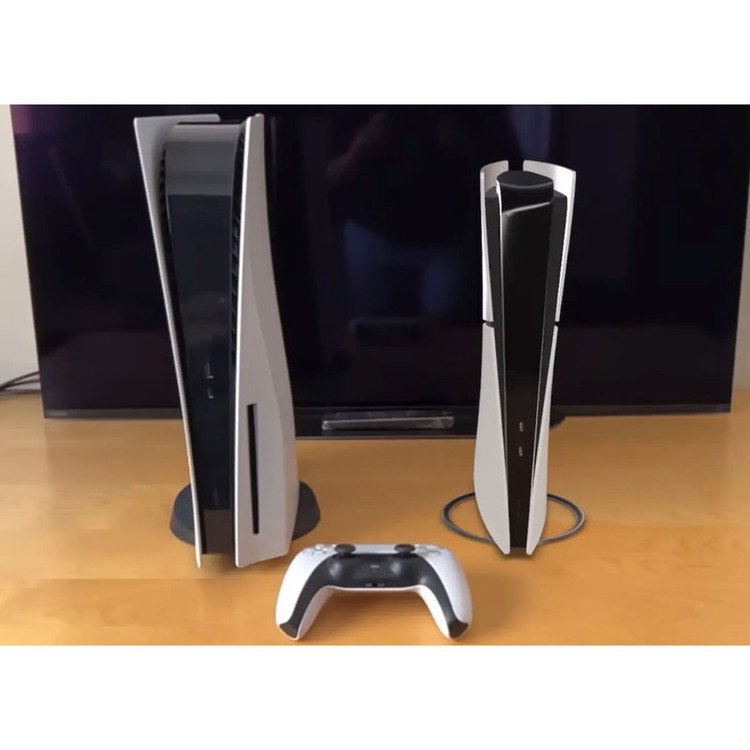 کنسول بازی سونی مدل PlayStation 5 Slim Digital Edition ظرفیت یک ترابایت ریجن 2000 آسیا به همراه دسته اضافه