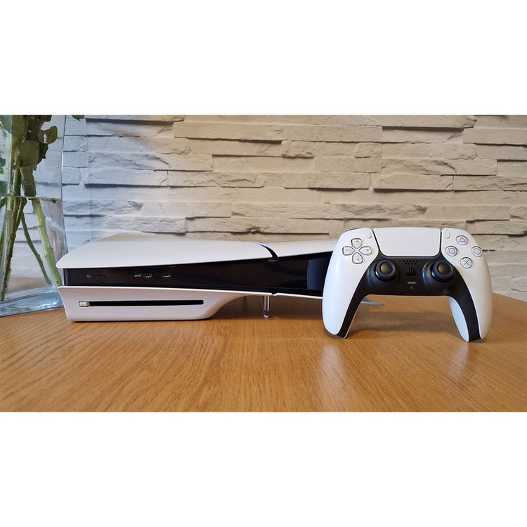 کنسول بازی سونی مدل PlayStation 5 Slim ظرفیت یک ترابایت ریجن 2000 آسیا به همراه دسته اضافی