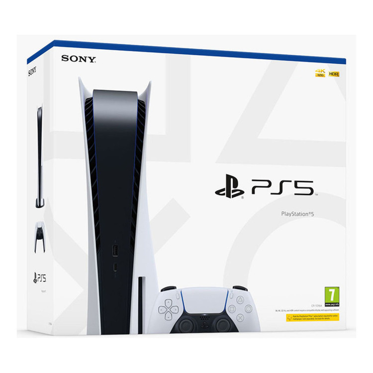 کنسول بازی سونی مدل PlayStation 5 ظرفیت 825 گیگابایت ریجن اروپا 1216A به همراه پایه شارژر
