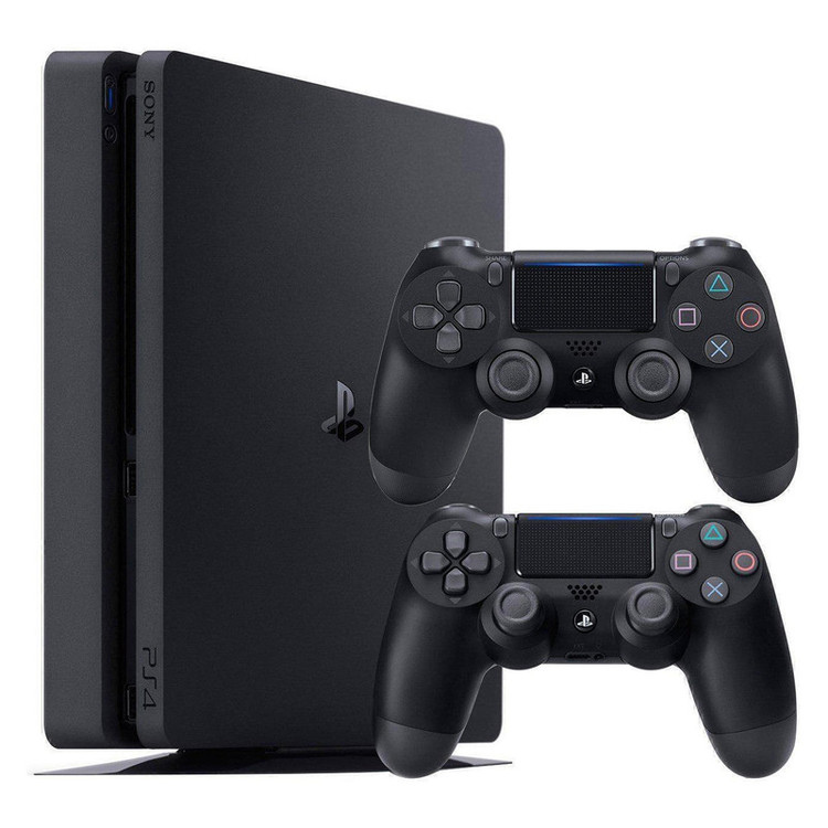 کنسول بازی سونی مدل Playstation 4 Slim کد Region 2 CUH-2200A ظرفیت 500 گیگابایت به همراه دسته اضافه