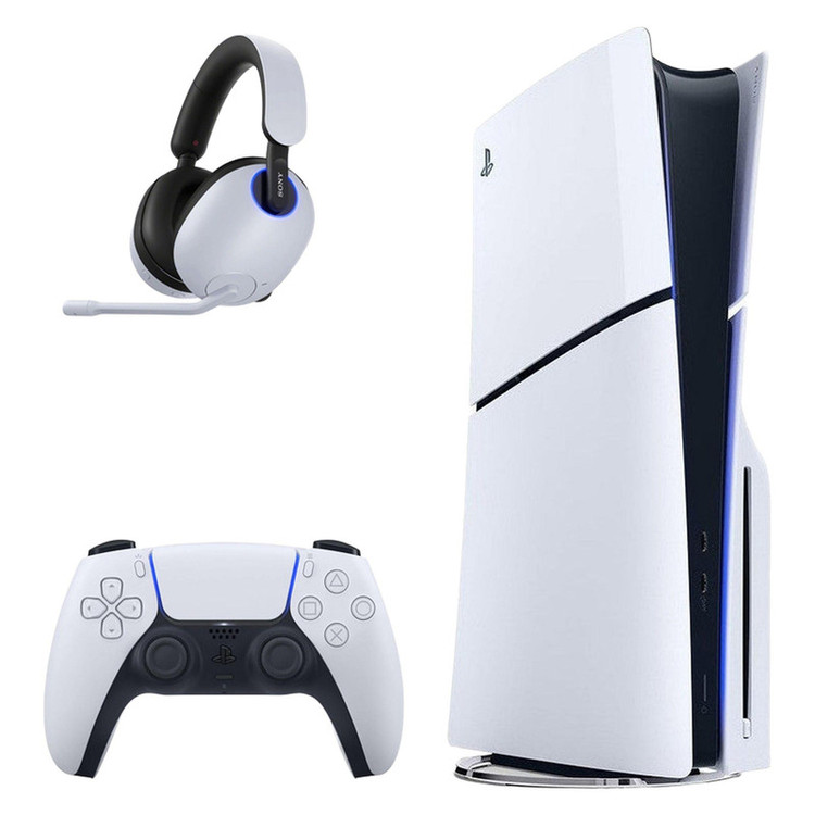 کنسول بازی سونی مدل PlayStation 5 Slim ظرفیت یک ترابایت ریجن 2000 آسیا به همراه هدست