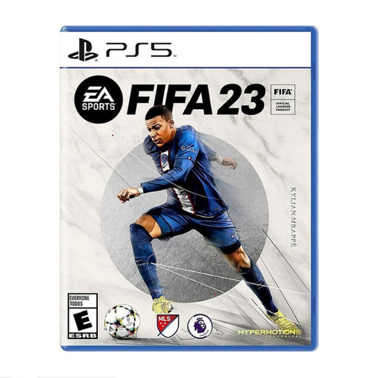 کنسول بازی سونی مدل PlayStation 5 ظرفیت 825 گیگابایت ریجن 1200 آسیا به همراه دسته اضافی و پایه شارژر و بازی FIFA 23