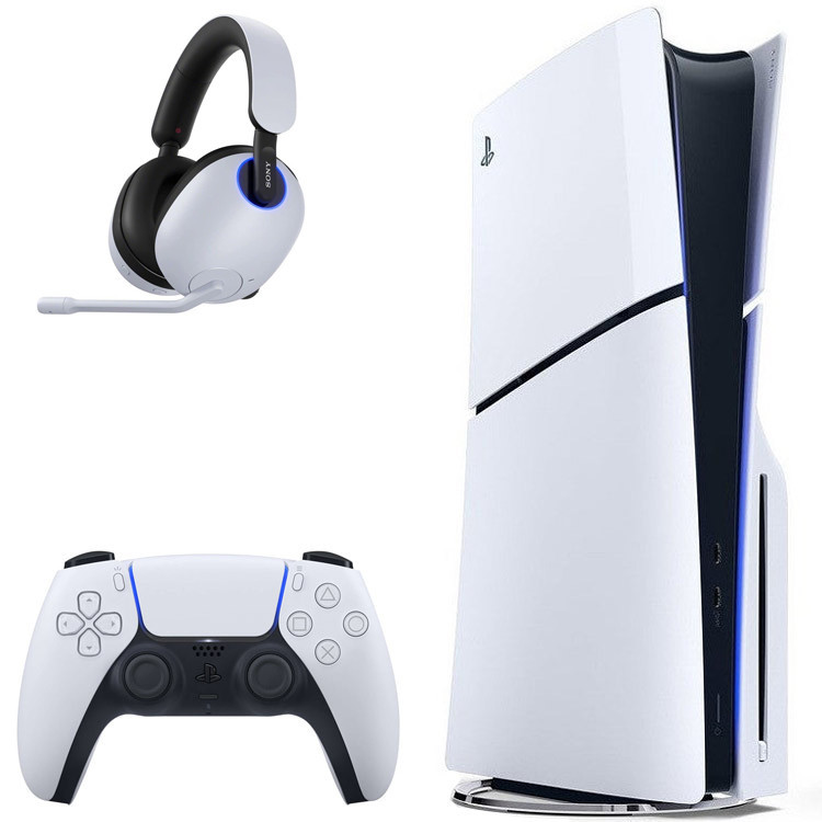 کنسول بازی سونی مدل PlayStation 5 Slim ظرفیت یک ترابایت ریجن 2016A اروپا به همراه هدست