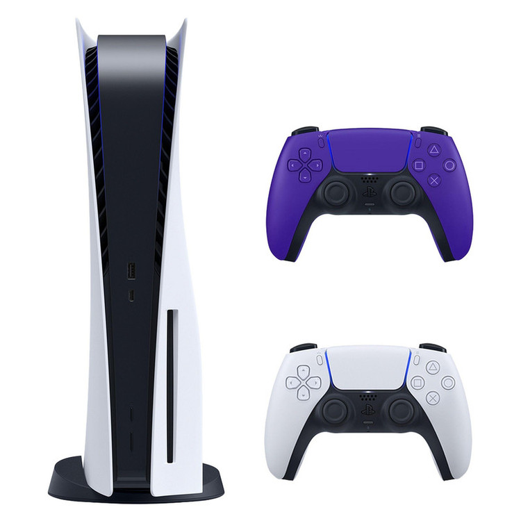 کنسول بازی سونی مدل PlayStation 5 ظرفیت 825 گیگابایت ریجن 1216A اروپا به همراه دسته اضافی
