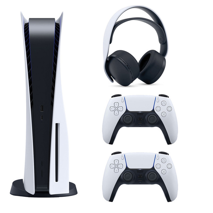 کنسول بازی سونی مدل PlayStation 5 ظرفیت 825 گیگابایت ریجن 1218 آسیا به همراه دسته اضافی و هدست