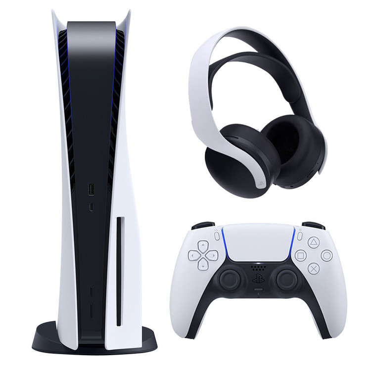 کنسول بازی سونی مدل PlayStation 5 ظرفیت 825 گیگابایت ریجن 1218 آسیا به همراه هدست