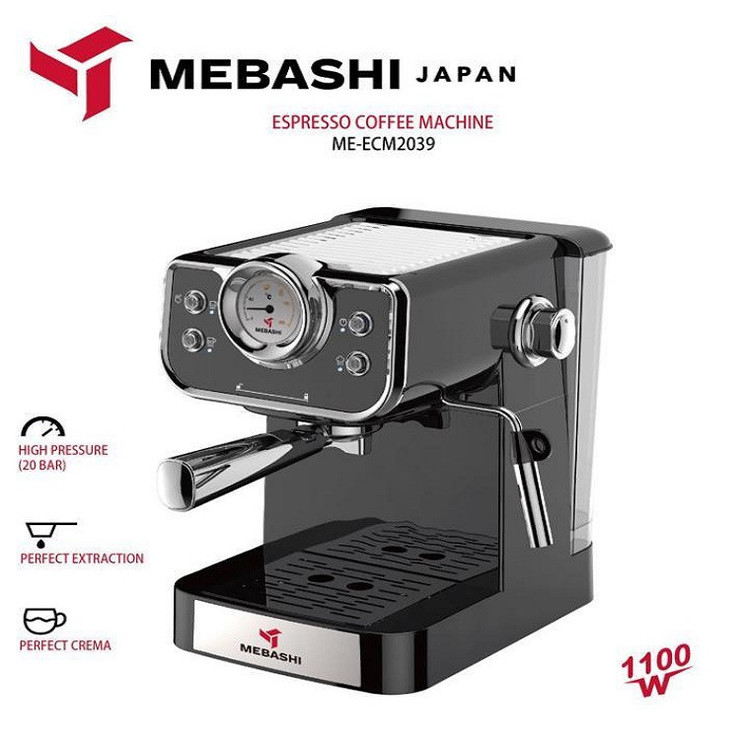 اسپرسو ساز 1.5 لیتری مباشی مدل ME-ECM 2039