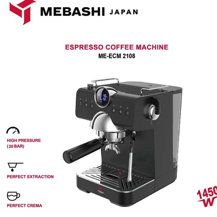 اسپرسو ساز 1500 میلیلیتر مباشی مدل ME-ECM2108
