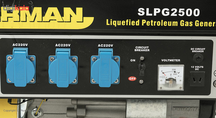 موتور برق فیرمن مدل SLPG 2500