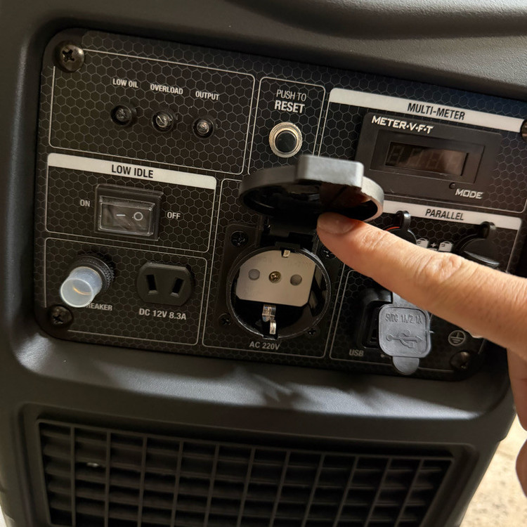 موتور برق بنزینی 2/5 اسب بخار یوفودا مدل 1.5KW