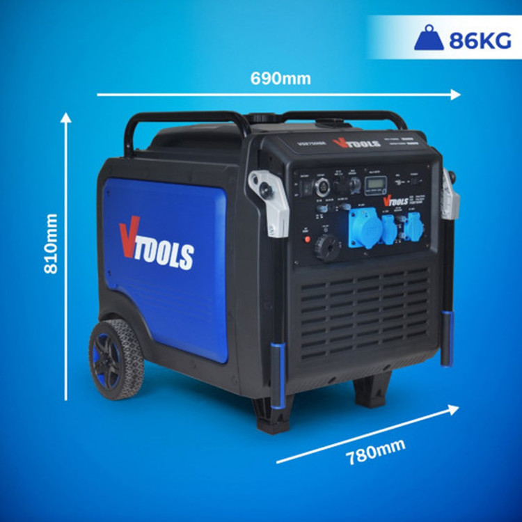 موتور برق بنزینی 8200 اسب بخار وی تولز مدل VG8750iSR