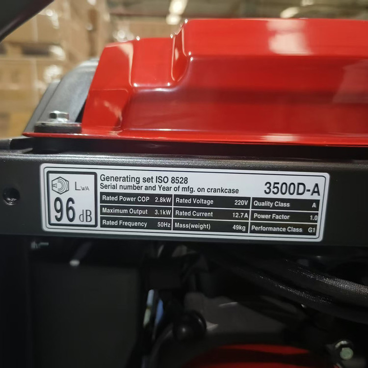 موتور برق بنزینی 7 اسب بخار لانسین مدل LC3500D-AS