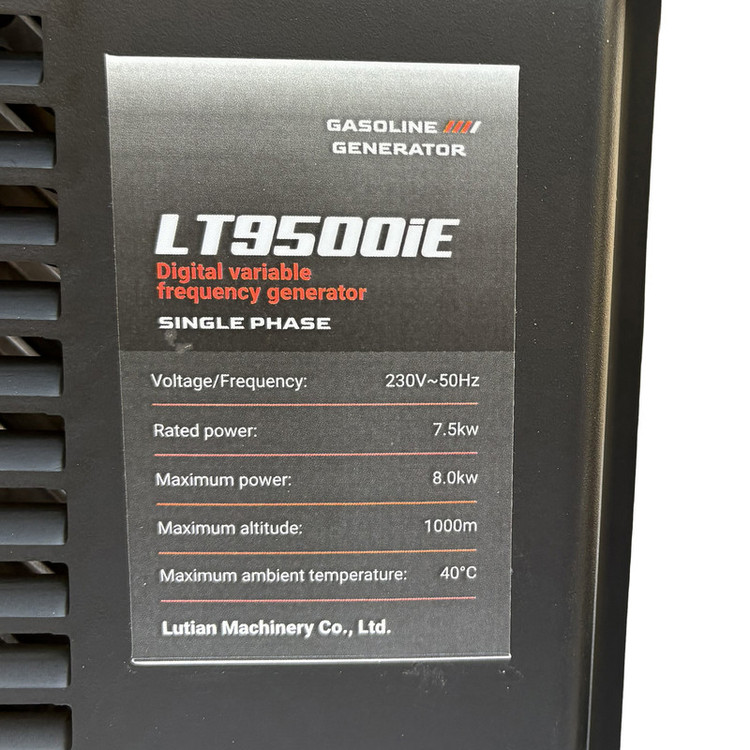 موتور برق بنزینی 12 اسب بخار لوتیان مدل LT9500iE