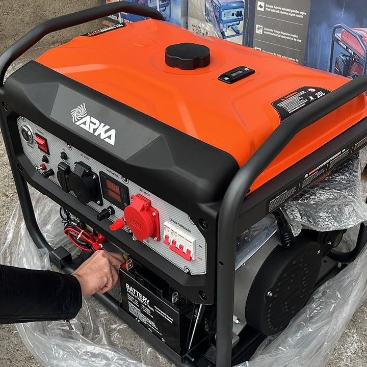 موتور برق بنزینی 8.5 اسب بخار آرکا مدل RK4500C