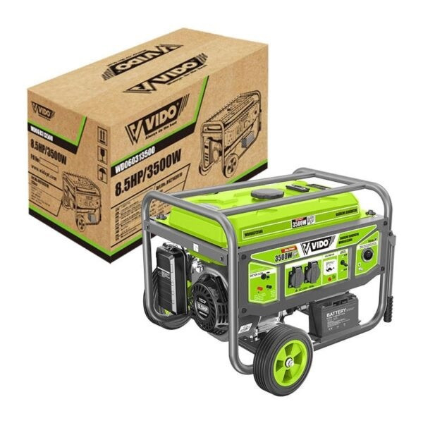 موتور برق بنزینی 3500 وات ویدو مدل WD060313500