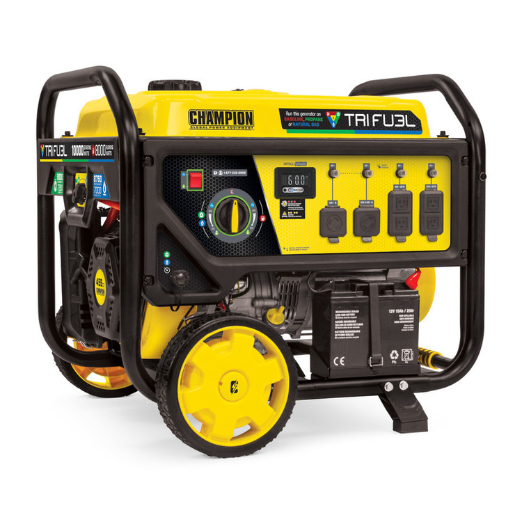 موتور برق گازسوز چمپیون مدل 500416 ظرفیت 9.4KW