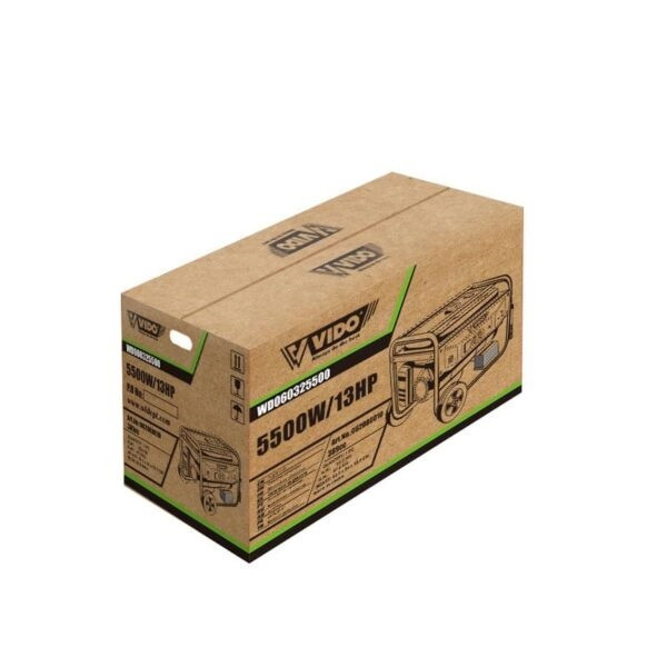 موتور برق بنزینی 5500 وات ویدو مدل WD060325500