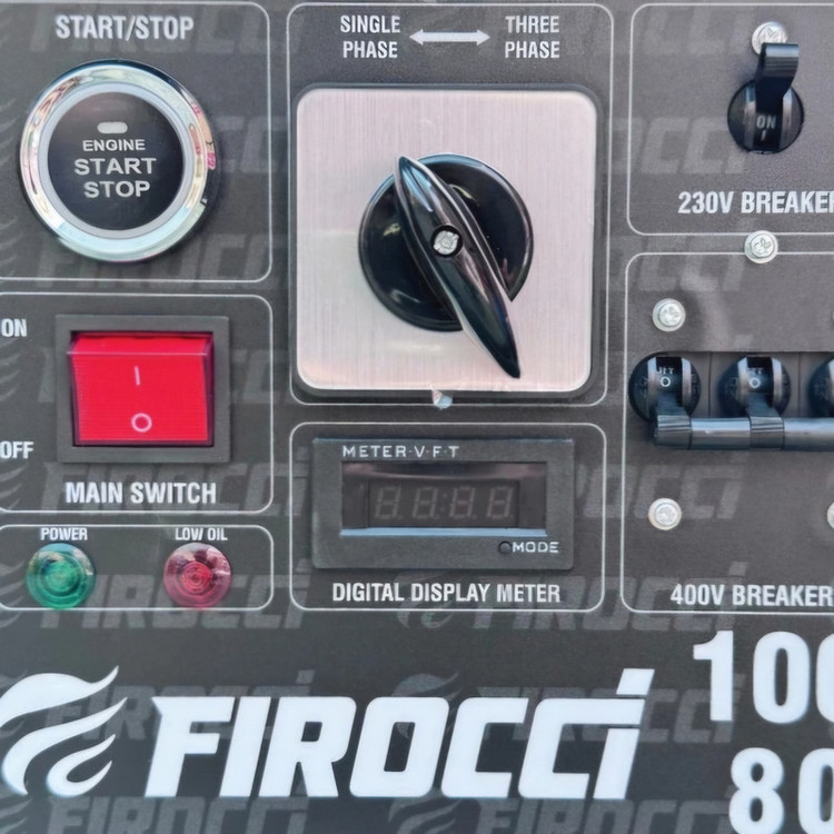 موتور برق بنزینی 18 اسب بخار فیروچی مدل FSG12000E2V3RC تک فاز و سه فاز ریموتدار