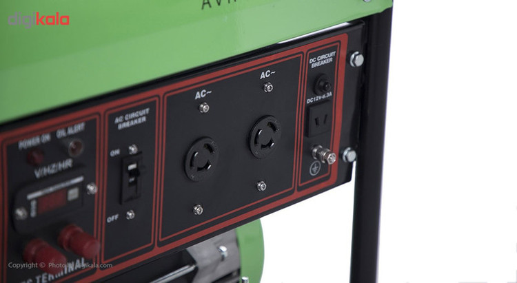 موتور برق گازسوز گرین پاور مدل CC5000-NG-LPG-B