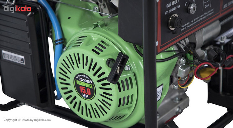 موتور برق گازسوز گرین پاور مدل CC5000-NG-LPG-B