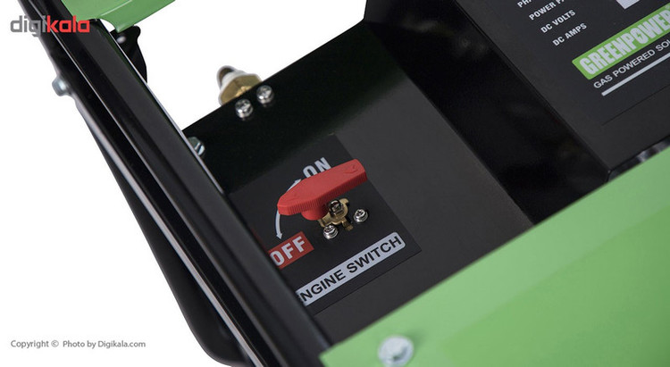 موتور برق گازسوز گرین پاور مدل CC5000-NG-LPG-B