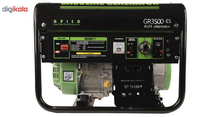موتور برق بنزینی گرین پاور مدل GR 3500 - ES